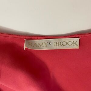 Ramy Brook Bubblegum Silk Tank
